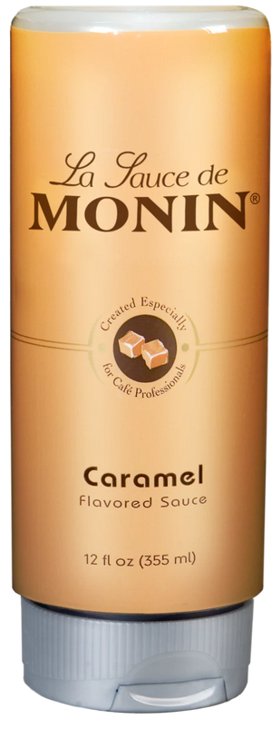Monin Caramel Sauce - 355 mL/12oz Bottle
