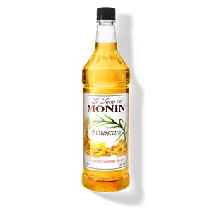Monin Butterscotch Premium Syrup - 1L Plastic Bottle