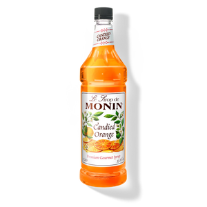 Monin Candied Orange Premium Syrup - 1L Plastic Bottle