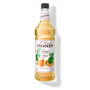 Monin Ginger Beer Premium Syrup - 1L Plastic Bottle