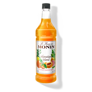Monin Hawaiian Island Premium Syrup - 1L Plastic Bottle