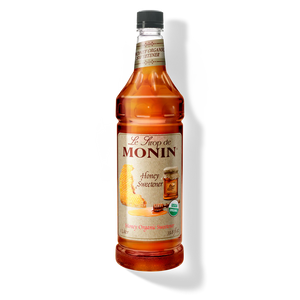 Monin Organic Sweetener Honey Syrup - 1 Bottle