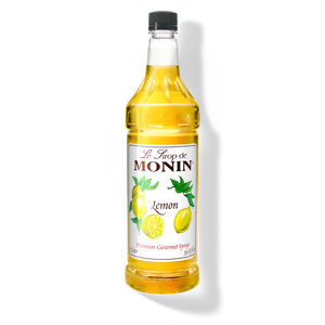 Monin Lemon Premium Syrup - 1L Plastic Bottle