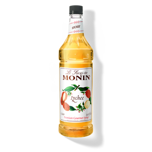 Monin Lychee Premium Syrup - 1L Plastic Bottle