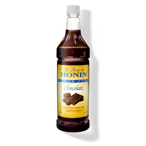 Monin Sugar Free Chocolate - 1L Plastic Bottle
