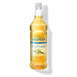 Monin Sugar Free French Vanilla - 1L Plastic Bottle