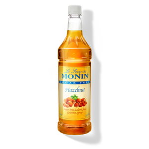 Monin Sugar Free Hazlenut - 1L Plastic Bottle