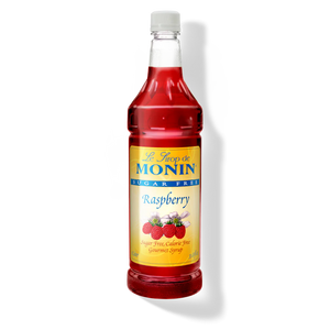 Monin Sugar Free Raspberry - 1L Plastic Bottle