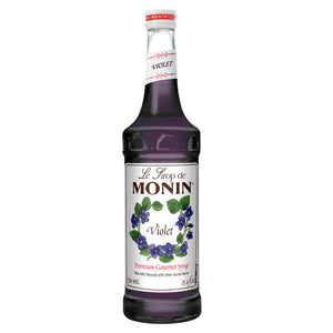 Monin Violet Syrup - 750 mL Glass Bottle