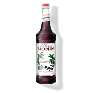 Monin Blueberry Syrup - 750 mL Glass Bottle