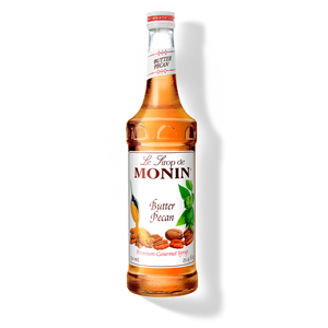Monin Butter Pecan Syrup - 750 mL Glass Bottle