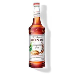 Monin Cinnamon Bun Syrup - 750 mL Glass Bottle