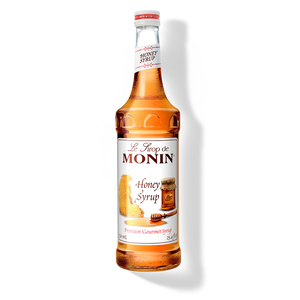 Monin Honey Syrup - 750 mL Glass Bottle
