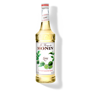 Monin Lime Syrup - 750 mL Glass Bottle