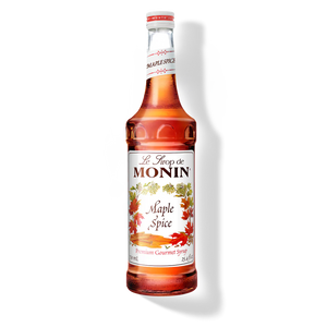Monin Maple Spice Syrup - 750 mL Glass Bottle
