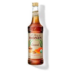 Monin Organic Caramel Syrup - 750 mL Bottle