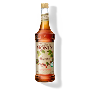 Monin Organic Hazlenut Syrup - 750 mL Bottle