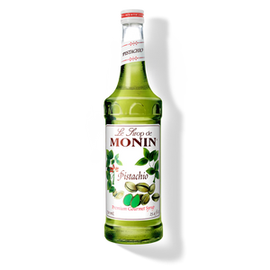 Monin Pistachio Syrup - 750 mL Glass Bottle