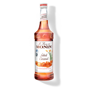 Monin Salted Caramel Syrup - 750 mL Glass Bottle