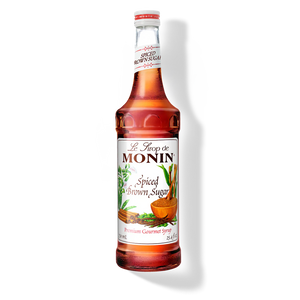 Monin Spiced Brown Sugar Syrup - 750 mL Glass Bottle