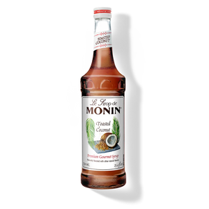 Monin Toasted Coconut Syrup - 750 mL Glass Bottle