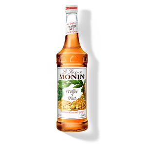 Monin Toffee Nut Syrup - 750 mL Glass Bottle