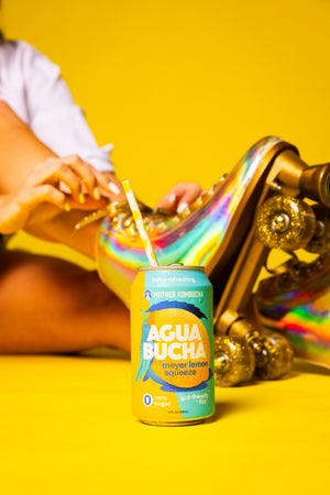 Mother Kombucha Agua Meyer Lemon - 12OZ/12CT