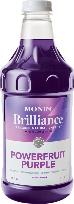 Monin Powerfruit Purple Natural Energy - 64oz Bottle