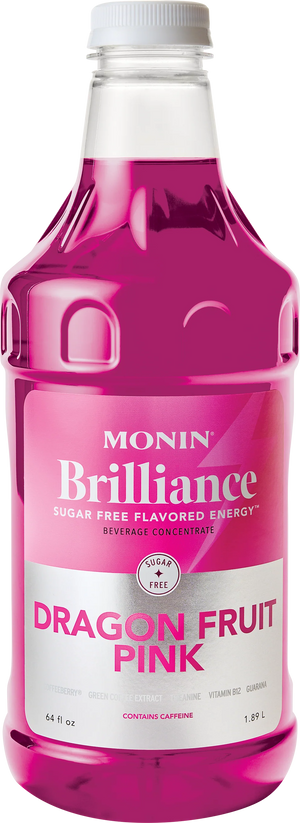 Monin Dragonfruit Pink Natural Energy - 64oz Bottle