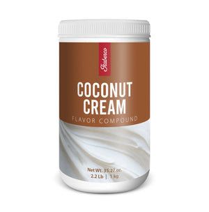 Itaberco Coconut Cream Flavor Compound - 1 kg Jar