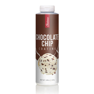 Itaberco Chocolate Chip Coating - 9 x 18 fl oz bottles/case