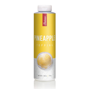 Itaberco Pineapple Topping - 9 x 18 fl oz bottles/case