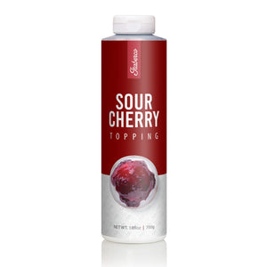 Itaberco Sour Cherry Topping - 9 x 18 fl oz bottles/case