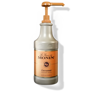 Monin Caramel Sauce - 1.89L/64oz Bottle