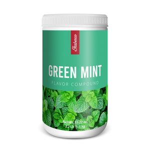 Itaberco Green Mint Flavor Compound - 1 kg Jar
