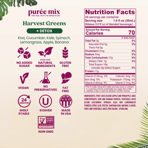 SMARTFRUIT - HARVEST GREENS - 6/48OZ