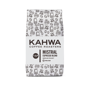 Kahwa Mistral - 2.5LB/6CT WB ESPRESSO