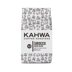 Kahwa Sirocco - 5LB Whole Bean Bag 3CT