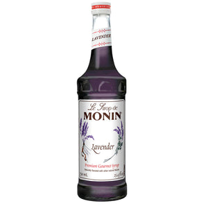 Monin Lavender Syrup - 750 mL Glass Bottle