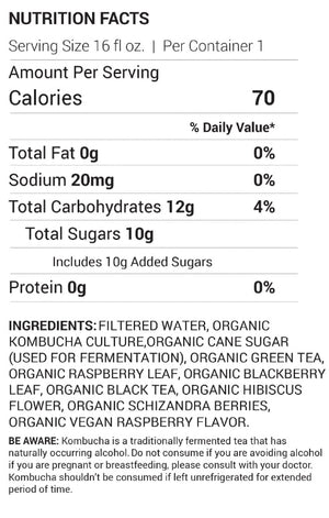 221BC Kombucha Berry Hibiscus Keg - 5.16 GAL