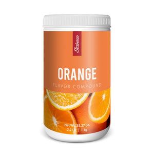 Itaberco Orange Flavor Compound - 1 kg Jar