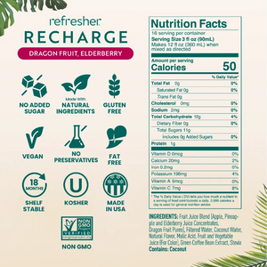 SMARTFRUIT - RECHARGE - 6/480Z