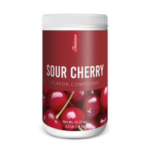 Itaberco Sour Cherry Flavor Compound - 1 kg Jar