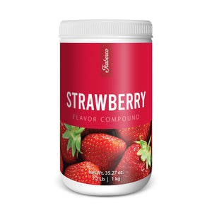 Itaberco Strawberry Flavor Compound - 1 kg Jar