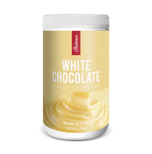 Itaberco White Chocolate Flavor Compound - 1 kg Jar